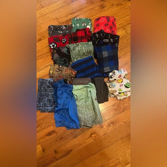 Assorted Boys' Pajama Pants & Shorts Collection - Picture 1 of 5